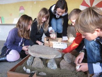 le travail en classe (arts visuels)