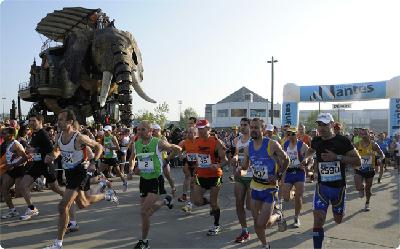 Le marathon de Nantes