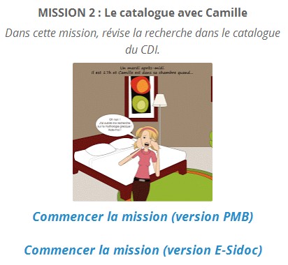 accéder à la mission 2