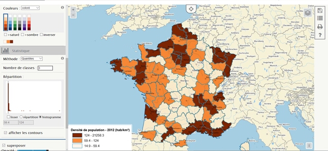 copie d'écran édugeo. ressource éduthèque. IGN