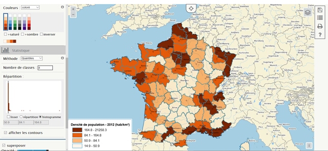 copie d'écran édugeo. ressource éduthèque. IGN