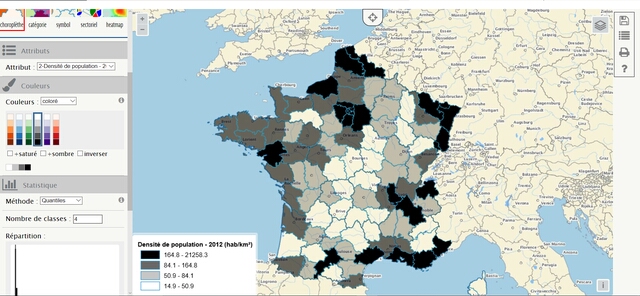 copie d'écran édugeo. ressource éduthèque. IGN