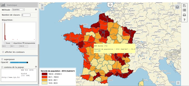 copie d'écran édugeo. ressource éduthèque. IGN