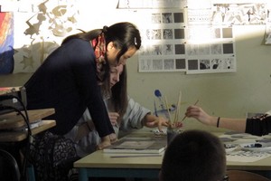 plasticien au collège Missillac