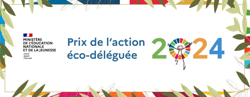 Prix de l’action éco-déléguée 2023-2024