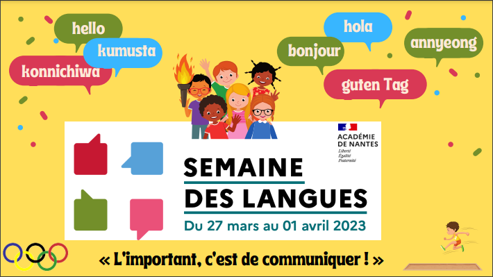 image affiche 2023 semaine des langues