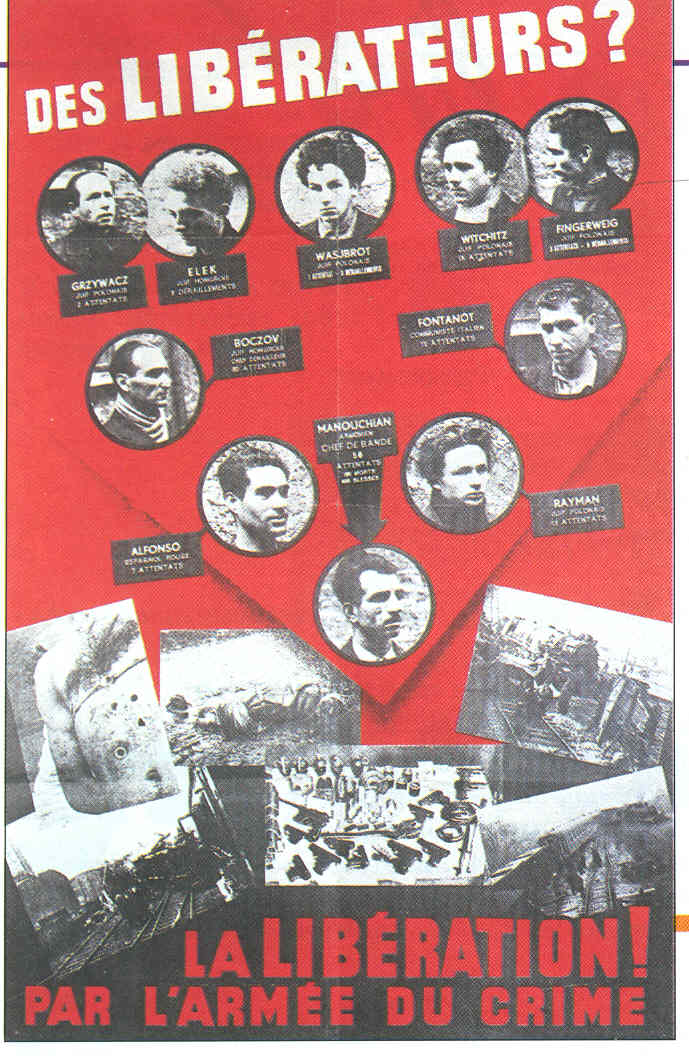 affiche rouge affiche rouge