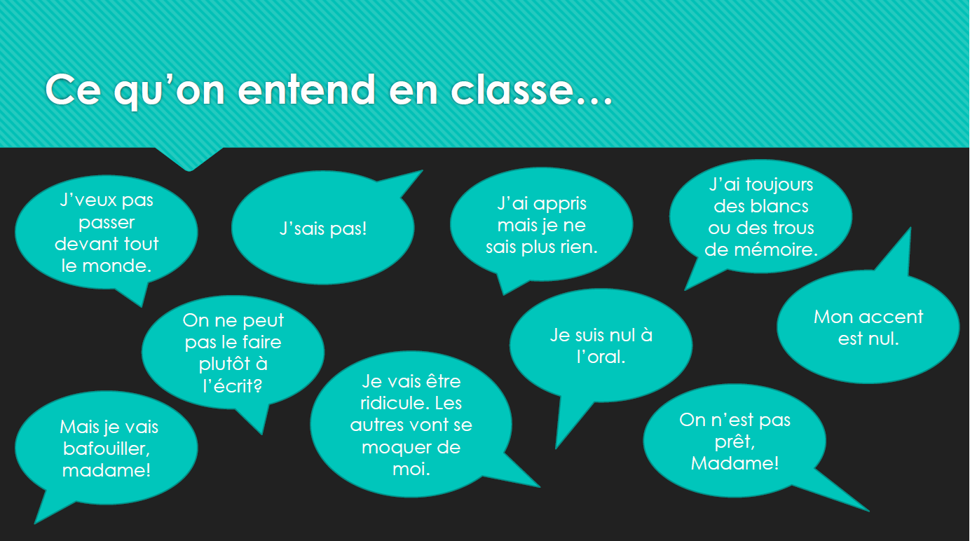 Entendu en classe Entendu en classe