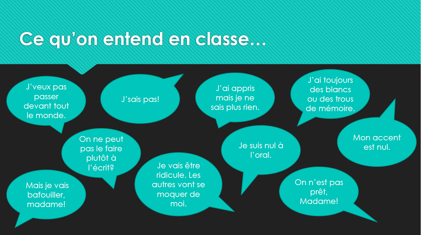 Entendu en classe