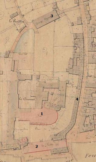 le plan cadastral d'Évron