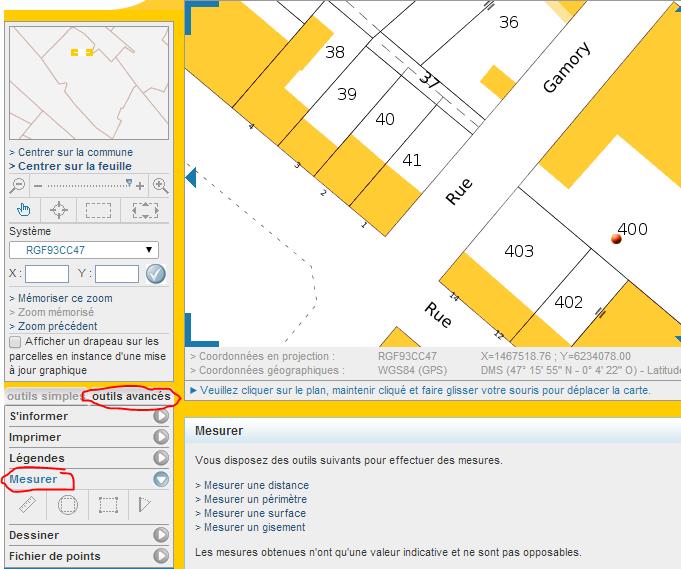 Illustration Cadastre