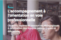 Vademecum Accompagnement a l'orientation en voie professionnel