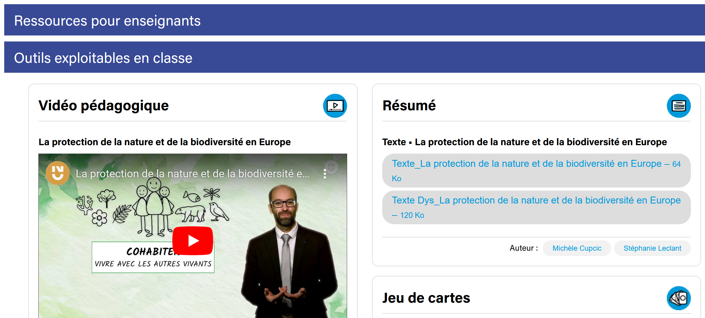 Capture d'écran du site facileurope