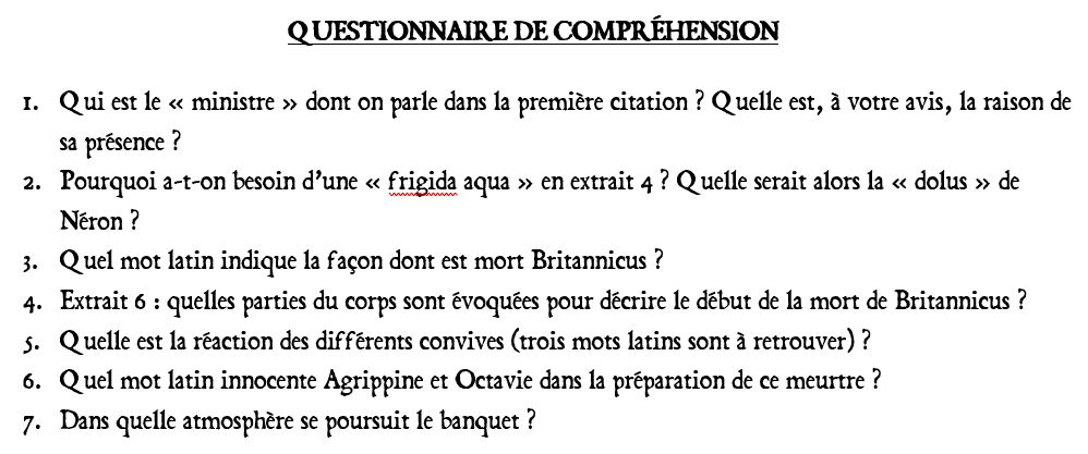 Questionnaire