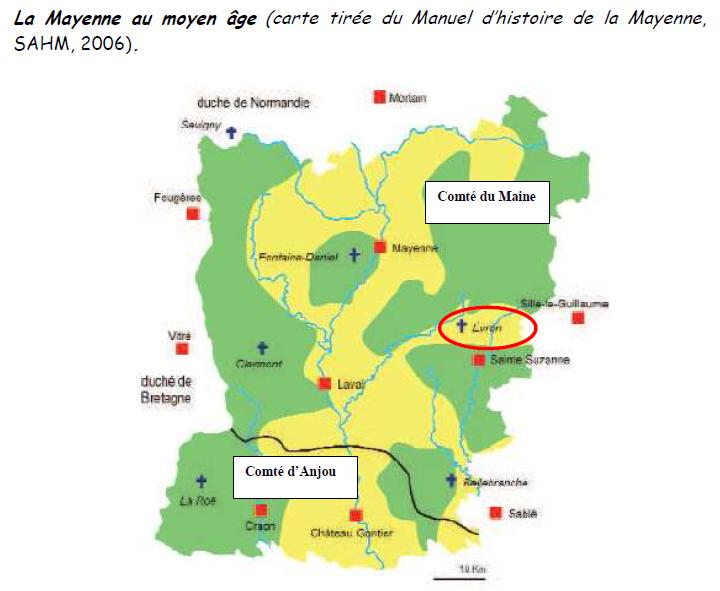 carte situation Évron