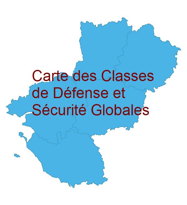accéder à la carte des classes CDSG dans l'académie de Nantes