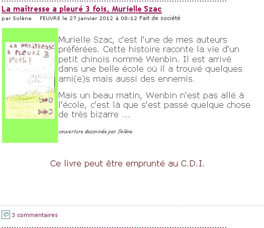 coup de coeur coup de coeur