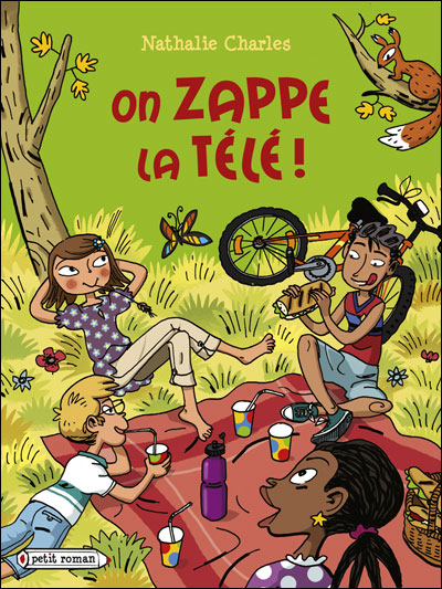 On zappe la télé ! Couverture ouvrage de jeunesse