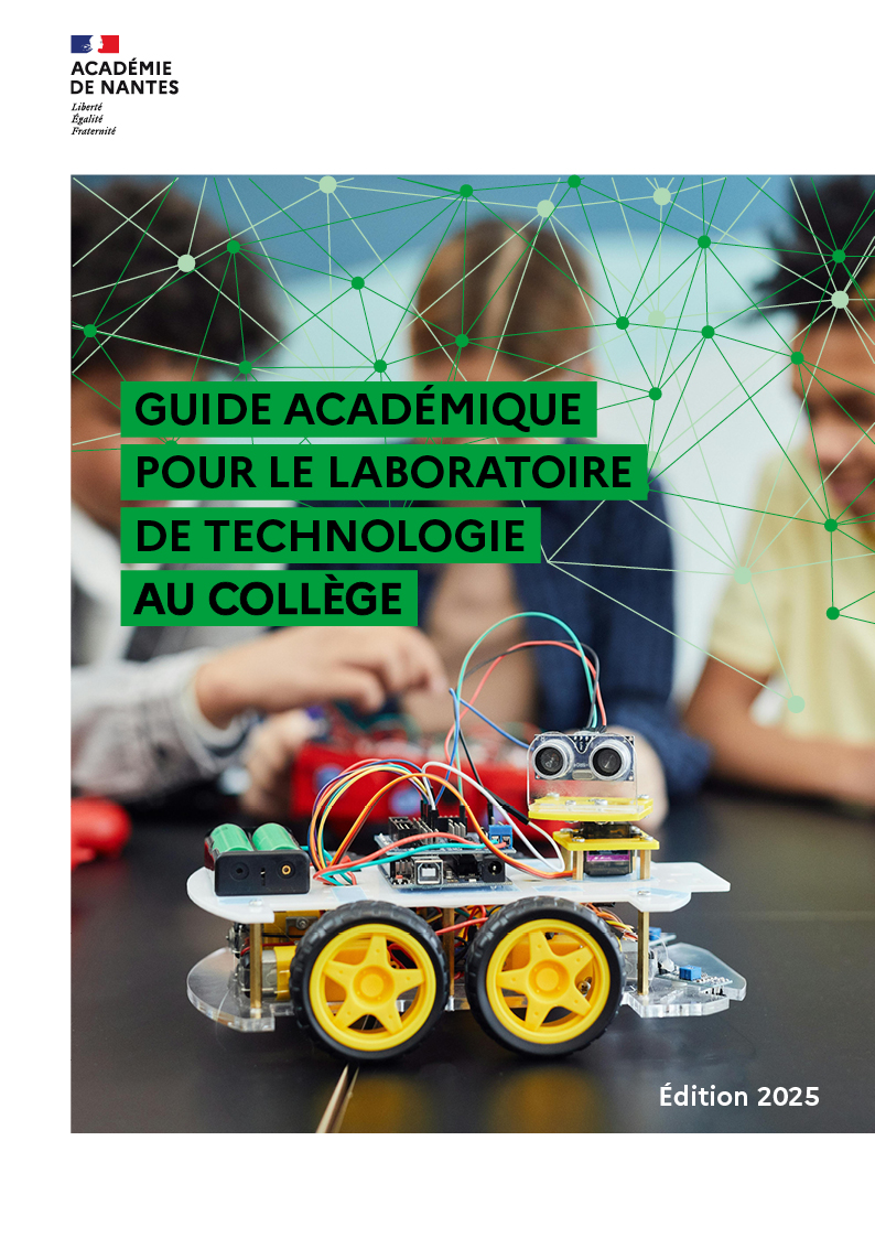 Guide laboratoire technologie collège Nantes 2025