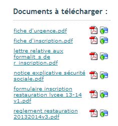 telechargement de documents