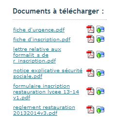 telechargement de documents