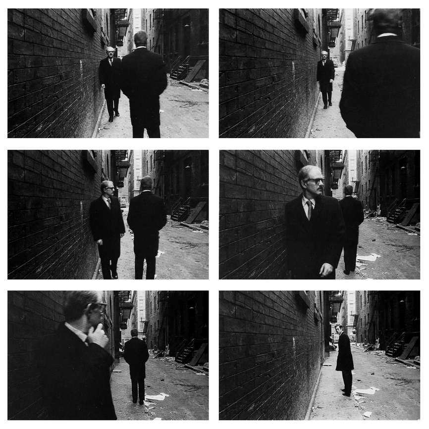 Duane MICHALS, Chance meeting, 1970