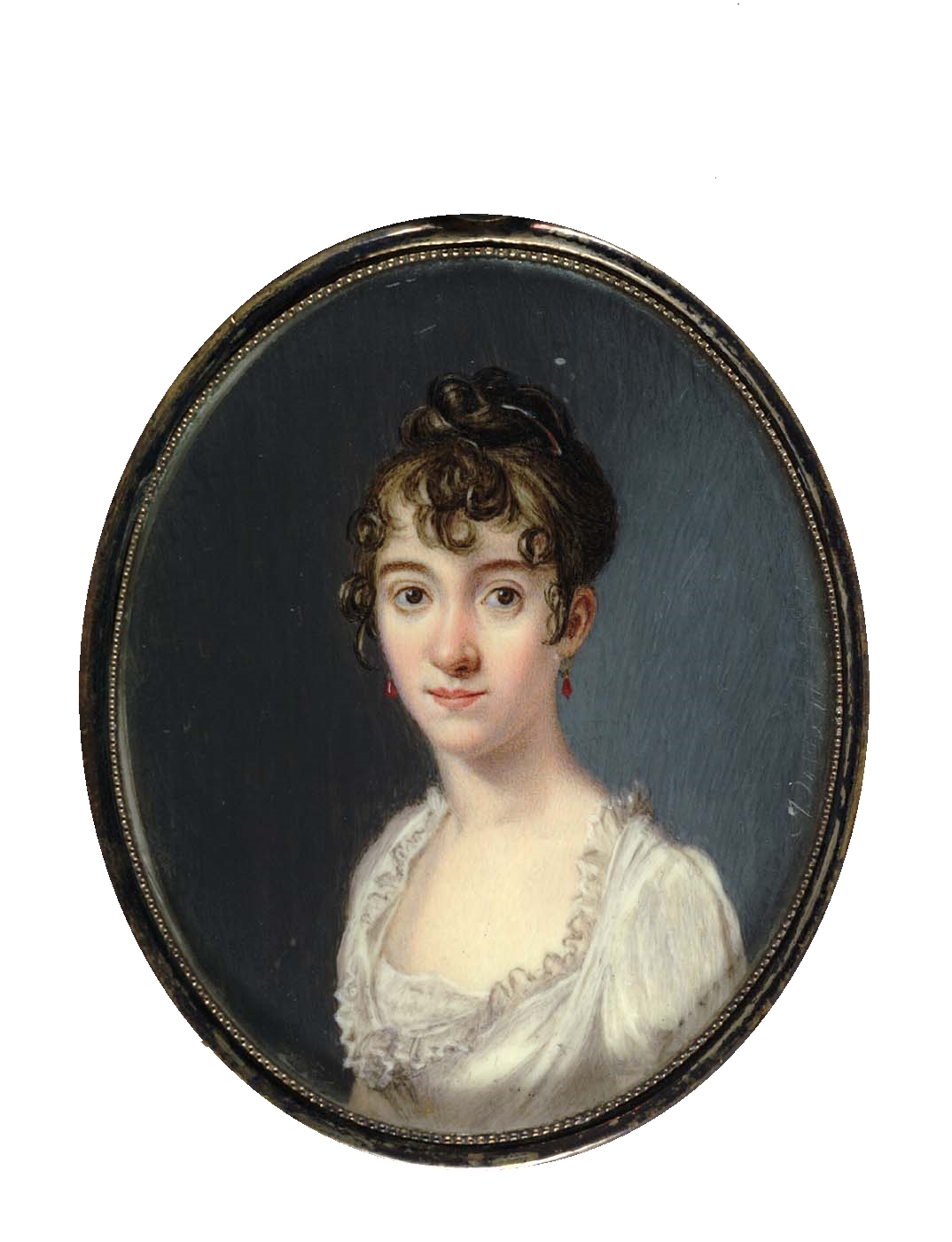 Portrait de Theresa Diana Levesque peint par Ambrose DUVAL