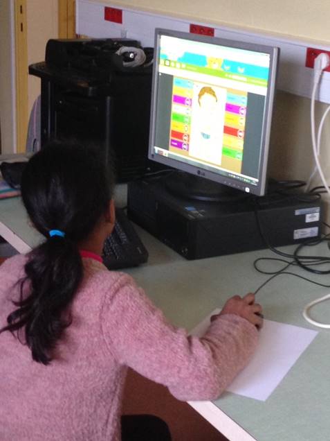 usage e-primo élèves allophones photographie activités en classe