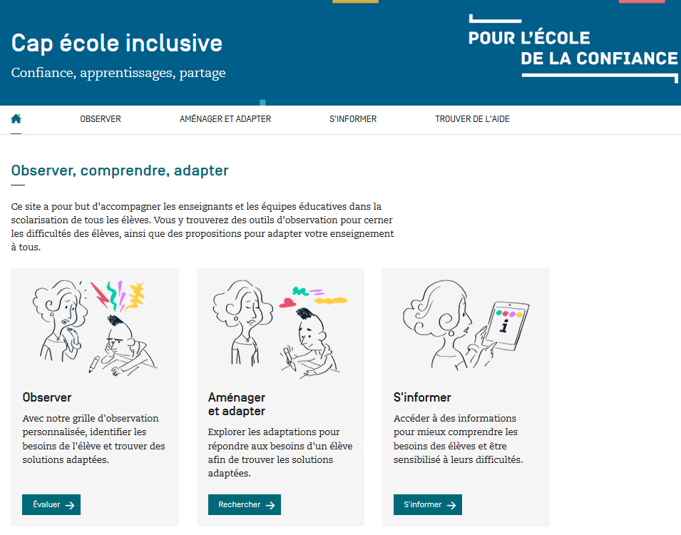 Plateforme Cap école inclusive