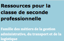 Famille des métiers de la gestion administrative, du transport et de la logistique