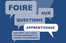 FAQ Apprentissage pour les chefs d'établissement