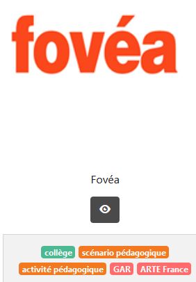 accéder à la plateforme Fovea sur Eduthèque