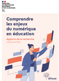 Comprendre les enjeux du numérique en éducation - sept 2022