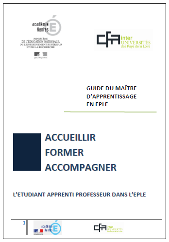 guide du maître d'apprentissage