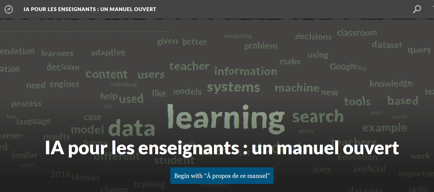 IA pour les enseignants : un manuel ouvert