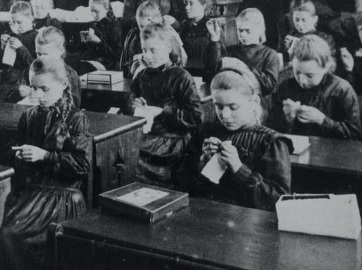 Une classe de filles