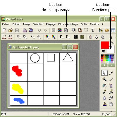 copie d'écran TuxPaint