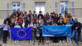 Les 22 Troisèmes du Collège Pierre Dubois et leurs correspondants