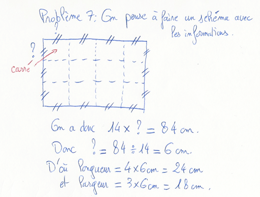 exemples d'élèves