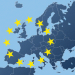 Carte de l'Europe communautaire