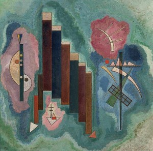 Vassily Kandinsky - Herunter (Vers le bas) - 1929