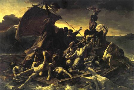 Le radeau de la méduse (Géricault 1819)