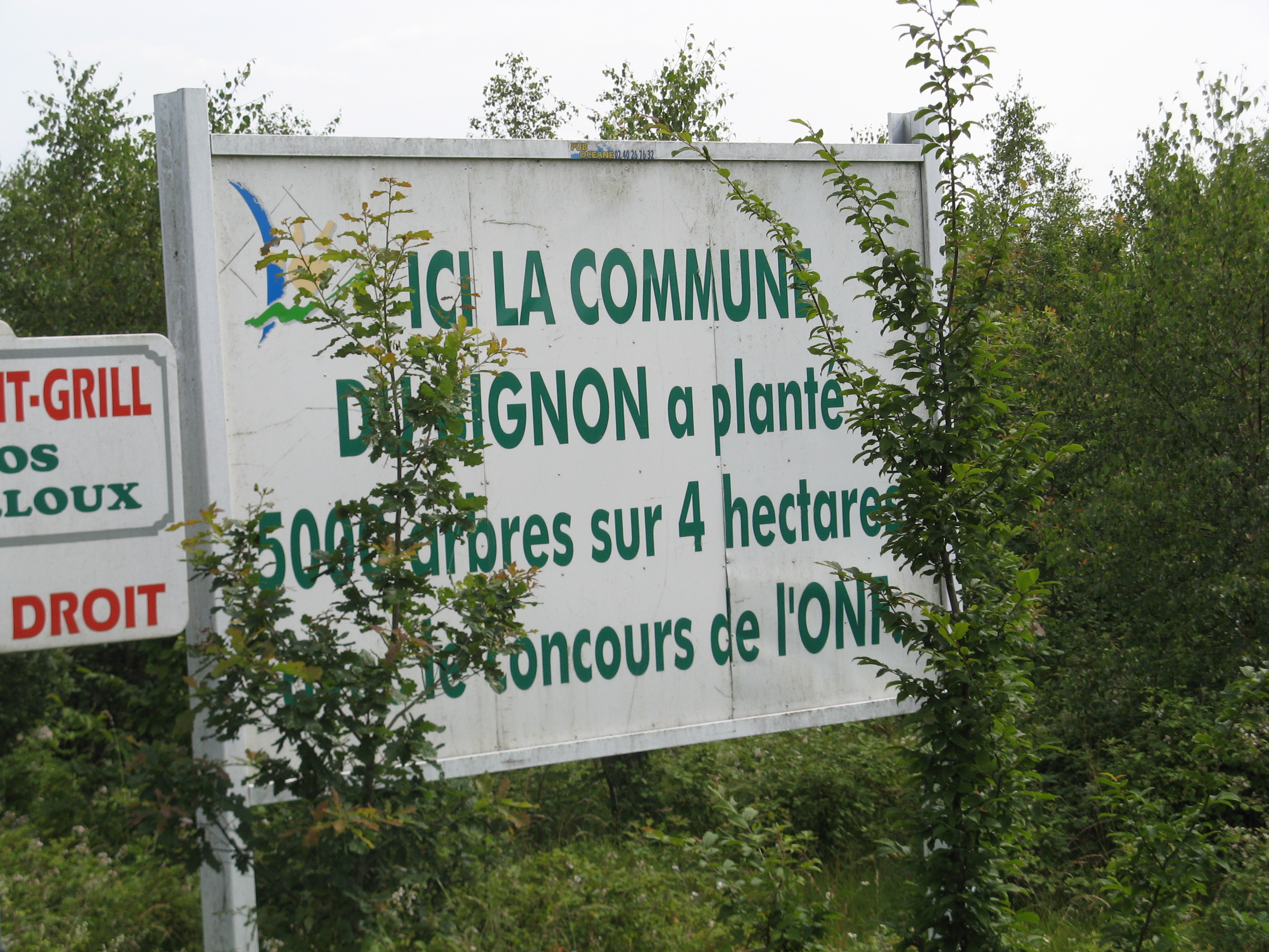 panneau Le Bignon panneau Le Bignon