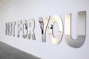 Monica Bonvicini Not For You