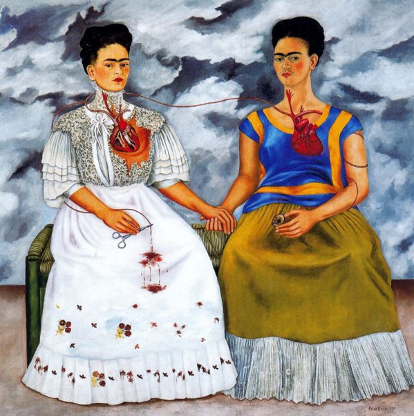 Les deux Frida, Frida Kahlo