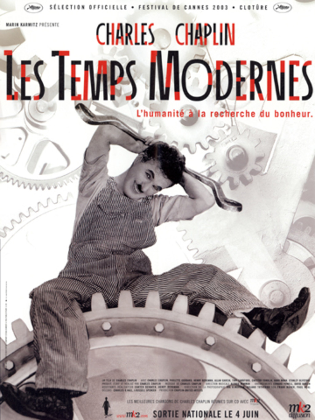 Les temps modernes, Chaplin, 1936 Les temps modernes, Chaplin, 1936