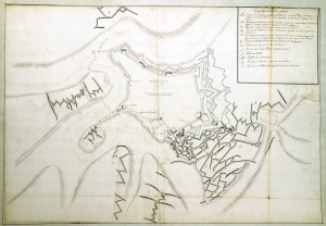 Plan du siège de Luxembourg, 1684