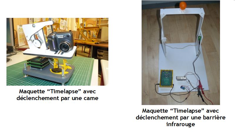 maquette timelapse