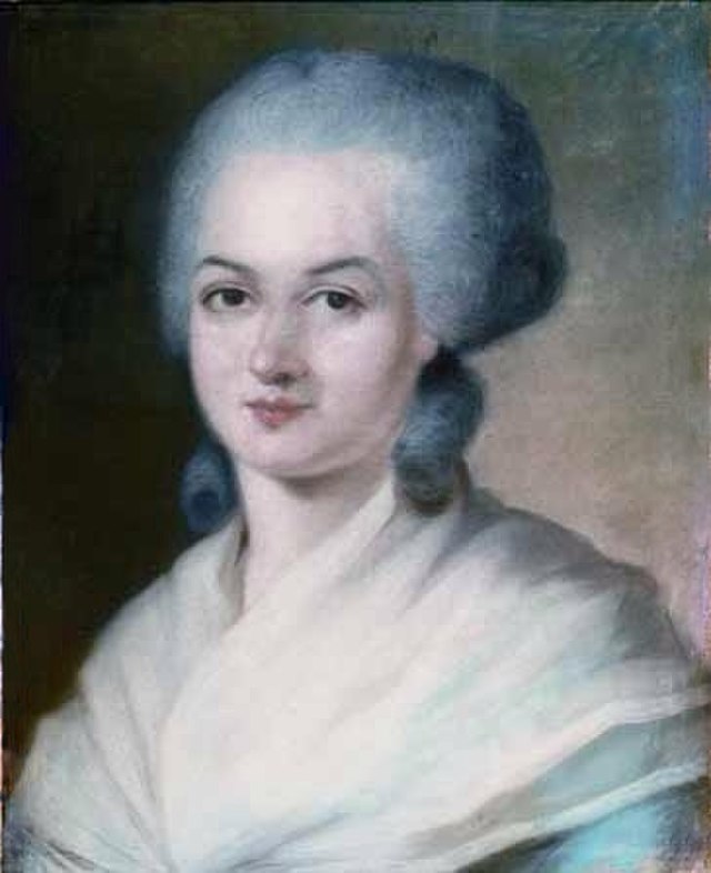 Portrait of Olympes de Gouges (1748-1793)