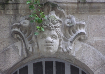 un mascaron de l'île Feydeau